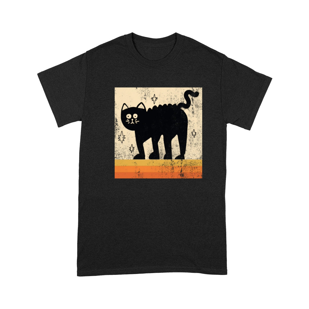 Vintage Style Retro Cat Premium T-shirt