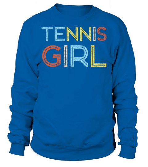 Funny Tennis Player Racket Retro Sweatshirt Unisex