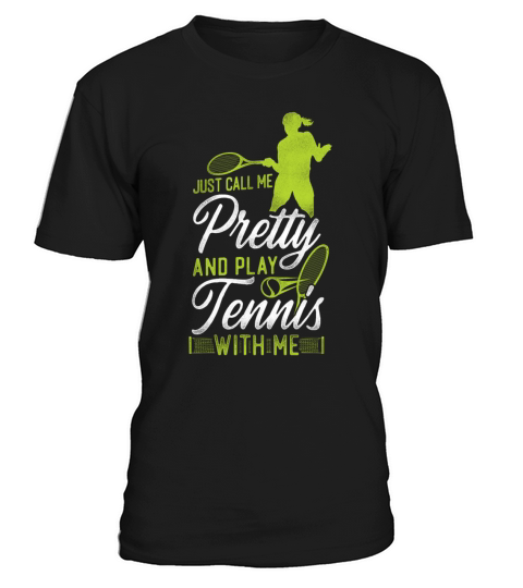 Funny Tennis Player Racket Girl T-Shirt Unisex