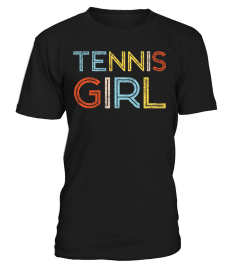 Funny Tennis Player Racket Retro T-Shirt Unisex