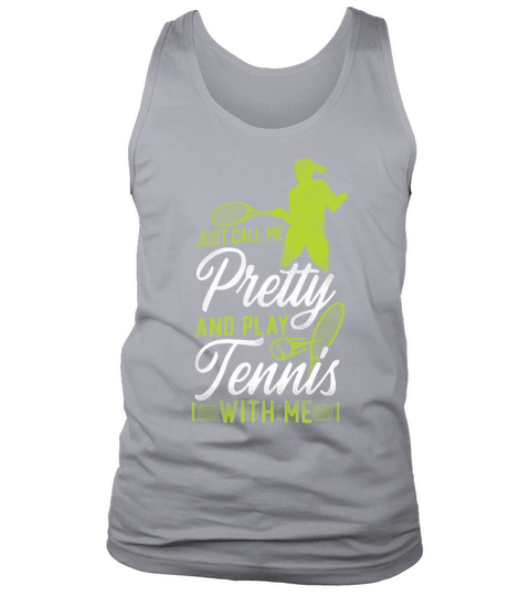 Funny Tennis Player Racket Girl Tank Top Unisex