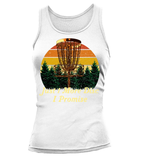 Just 1 More Disc Disc Golf Sayings Golfer Quotes F Tank top Woman