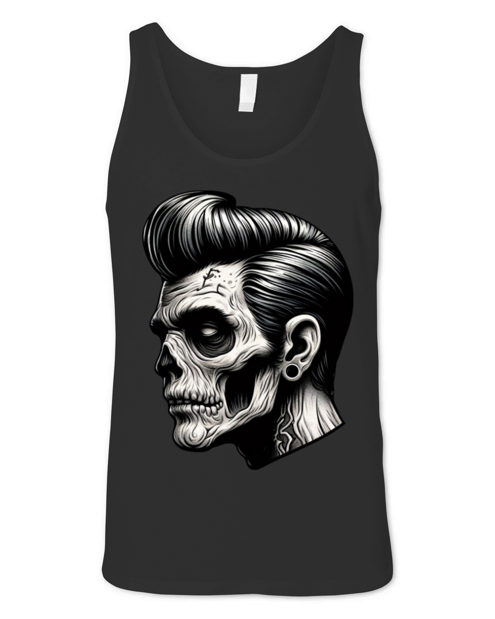 Rockabilly Zombie Vibes Unisex Jersey Tank