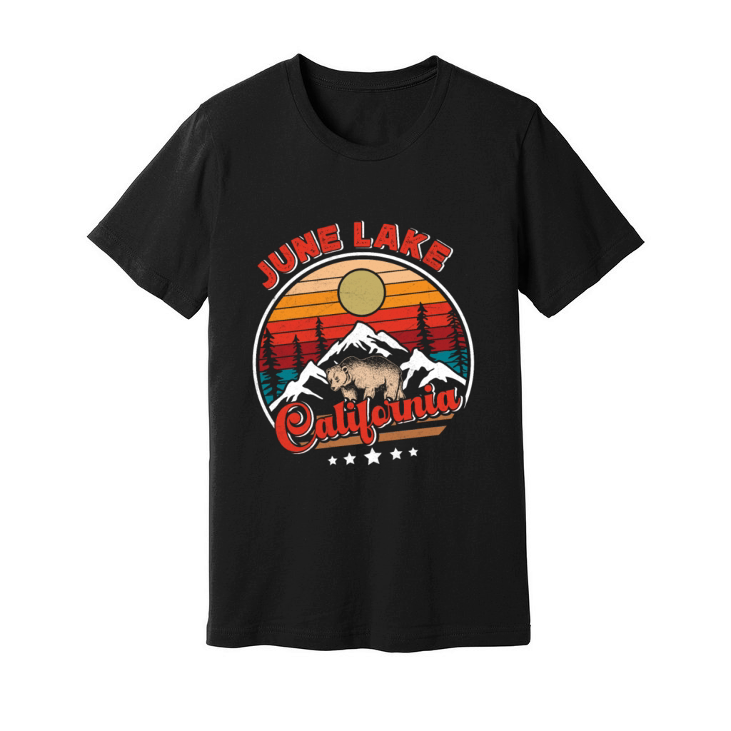 JUNE LAKE CALIFORNIA Nevada June Lake USA Unisex Jersey Tee