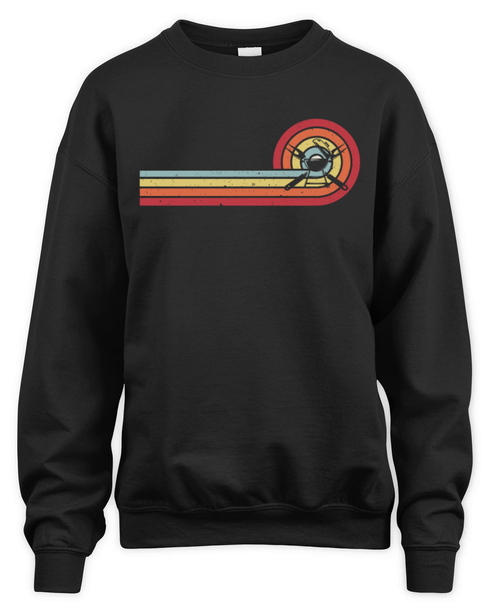 BBQ Vintage barbecue grilling Smoker-Grill Unisex Premium Crewneck Sweatshirt