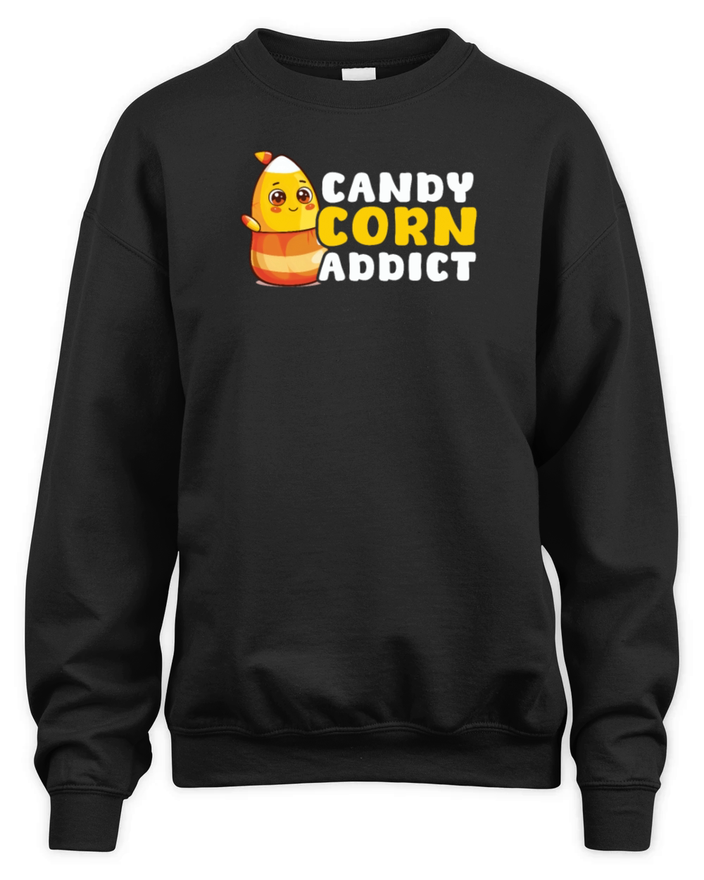 Candy Corn Candy Corn Addict Unisex Premium Crewneck Sweatshirt
