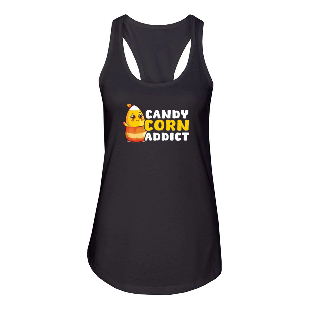 Candy Corn Candy Corn Addict Women's Racerback Tank
