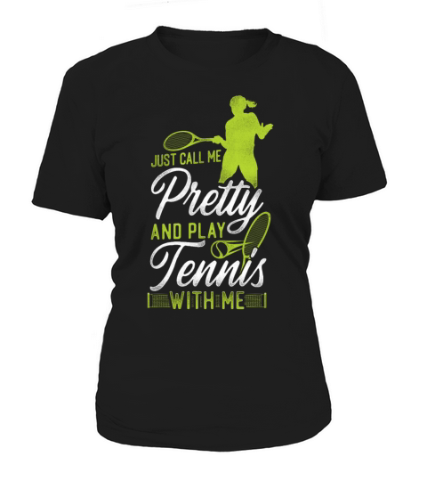 Funny Tennis Player Racket Girl Women's T-Shirt