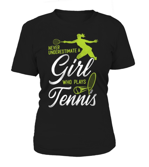 Funny Tennis Player Racket Girl Women's T-Shirt
