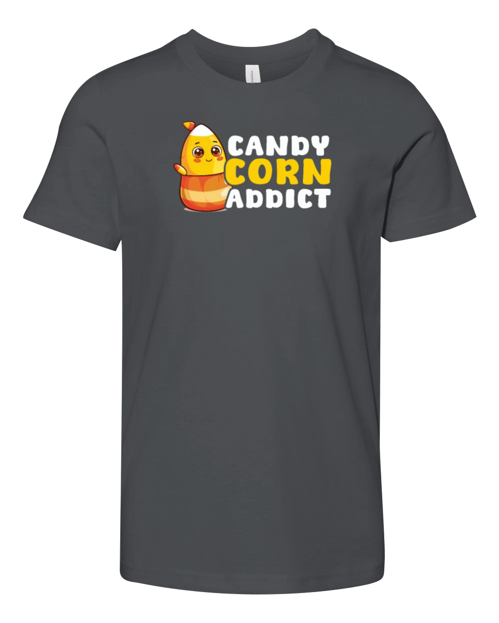 Candy Corn Candy Corn Addict Youth Unisex Jersey Tee