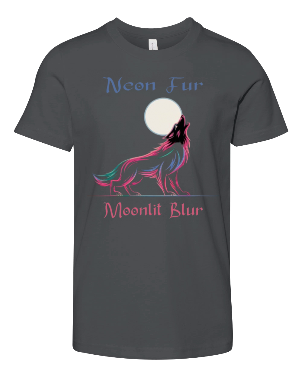 Neon Werewolf Youth Unisex Jersey Tee