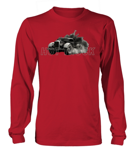 Hot Truck Long sleeved Unisex