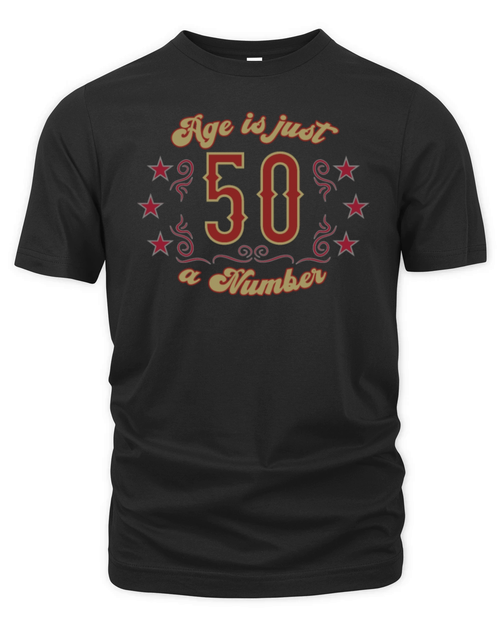 50th birthday vintage just one number Organic Unisex T-shirt