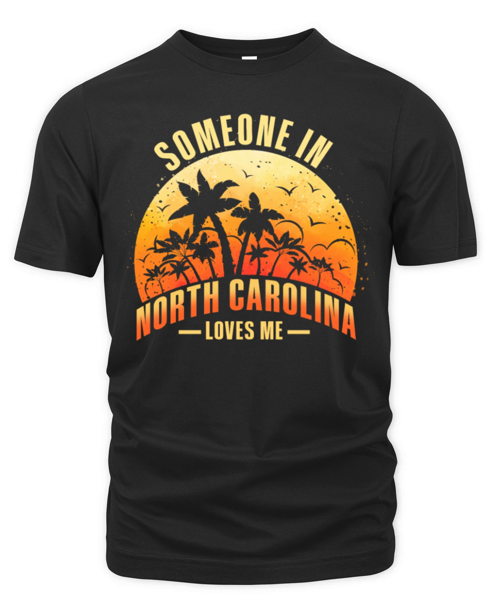 Someone In North Carolina Loves Me Organic Unisex T-shirt