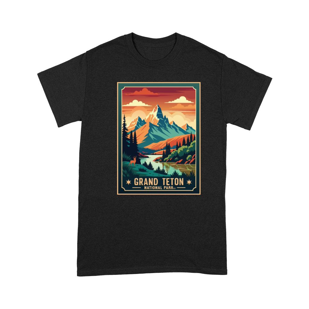 Vintage Grand Teton National Park Premium T-shirt