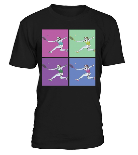 Funny Tennis Player Racket 80s 90 T-Shirt Unisex