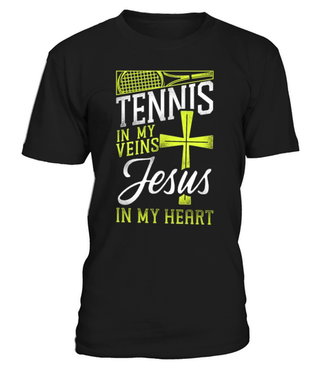 Funny Tennis Player Racket Jesus T-Shirt Unisex