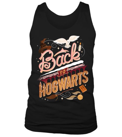 Harry Potter Back To Hogwarts Tank Top Unisex