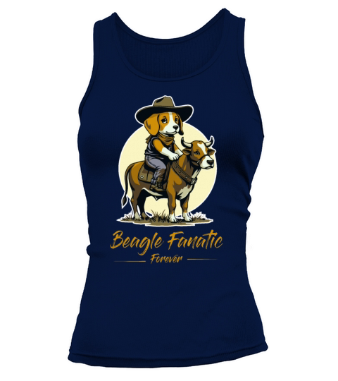 Beagle fanatic forever Tank top Woman