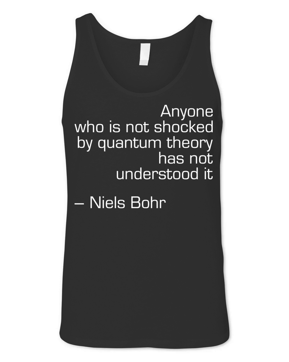 Quantum Theory Unisex Jersey Tank