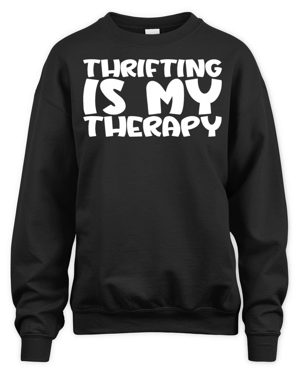Thrifting Is My Therapy 3 Unisex Premium Crewneck Sweatshirt