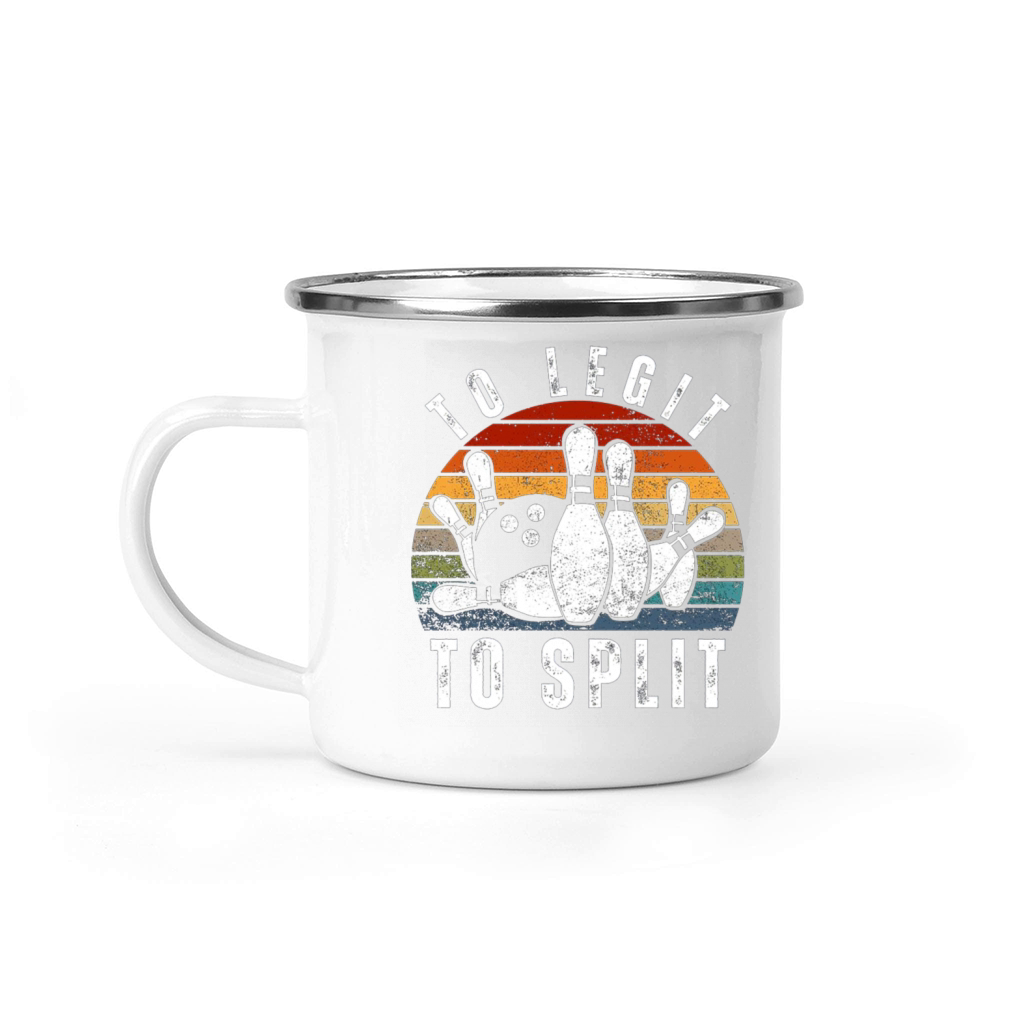 vintage too legit to split t shirt Camping Mug
