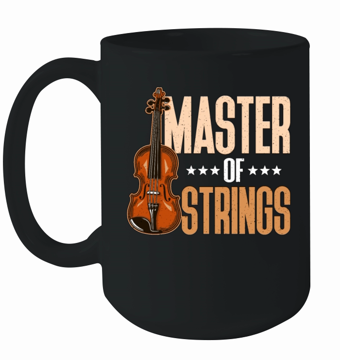 Fiddle Master Of Strings Violinist Fiddle Player Ceramic Mug