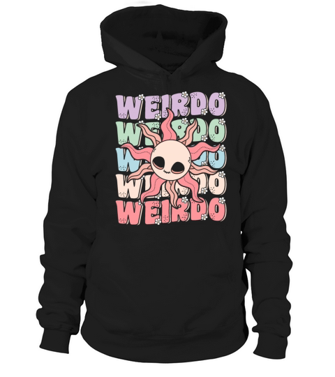 Groovy Weirdo Kawaii Pastel Goth Sun Hoodie Unisex