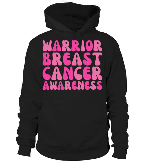 Pink Warrior Breast Cancer Awareness Hoodie Unisex