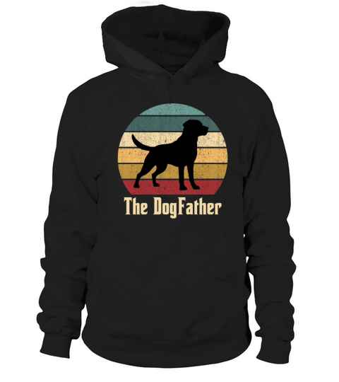 The Dogfather Funny dog dad French Bulldog Hoodie Unisex