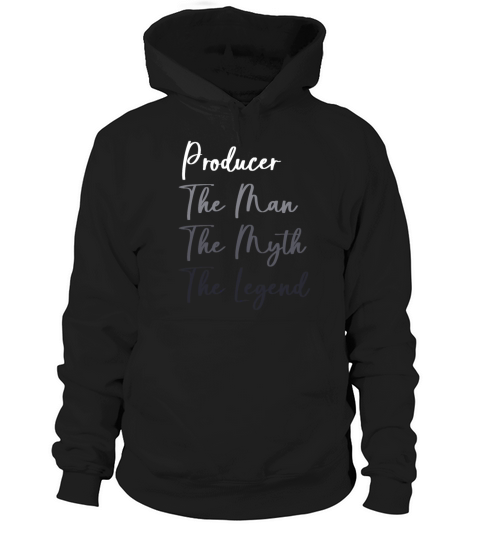 Vintage Music Producer The Man The Myth The Legend Hoodie Unisex