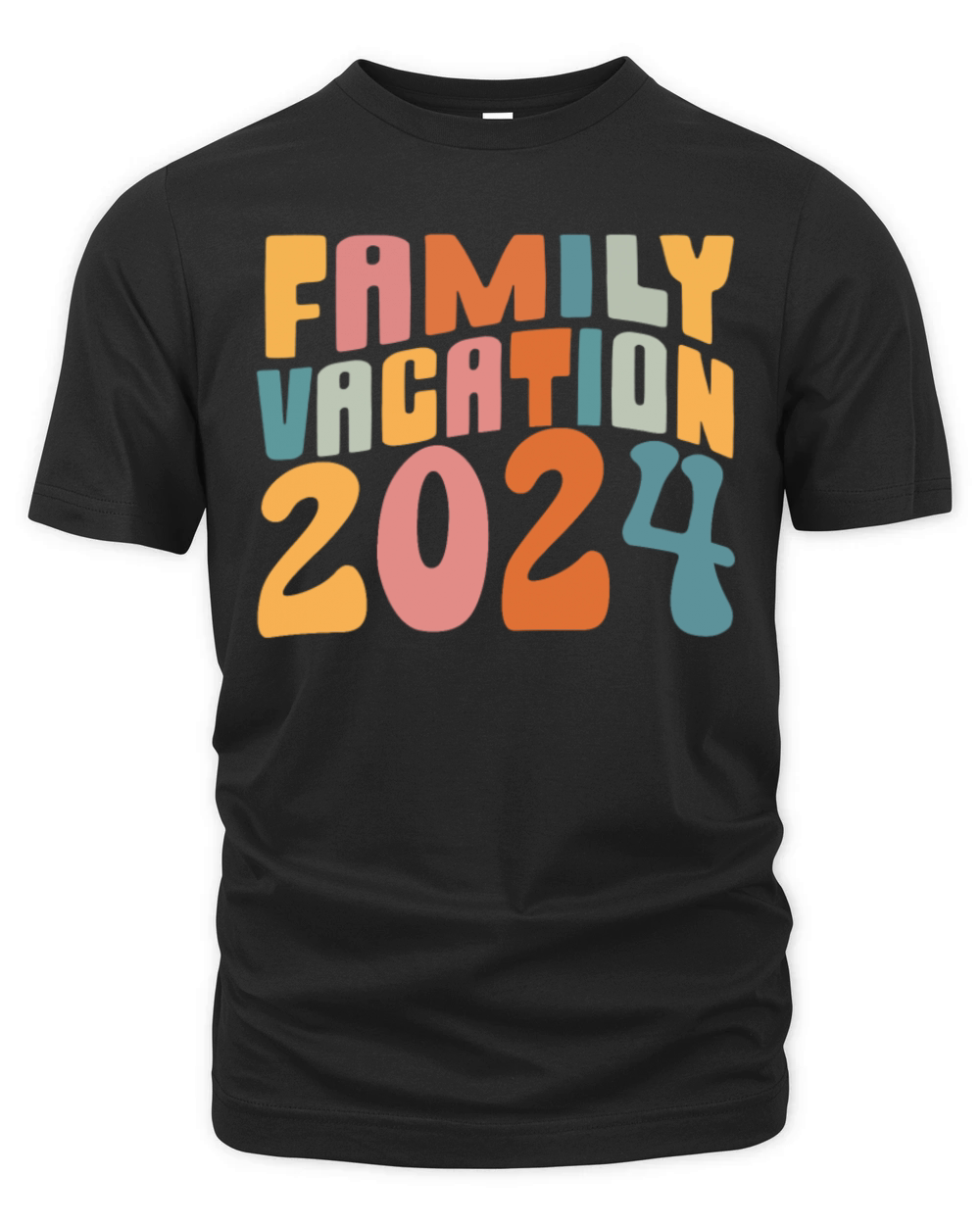 Family Vacation 2024 Organic Unisex T-shirt