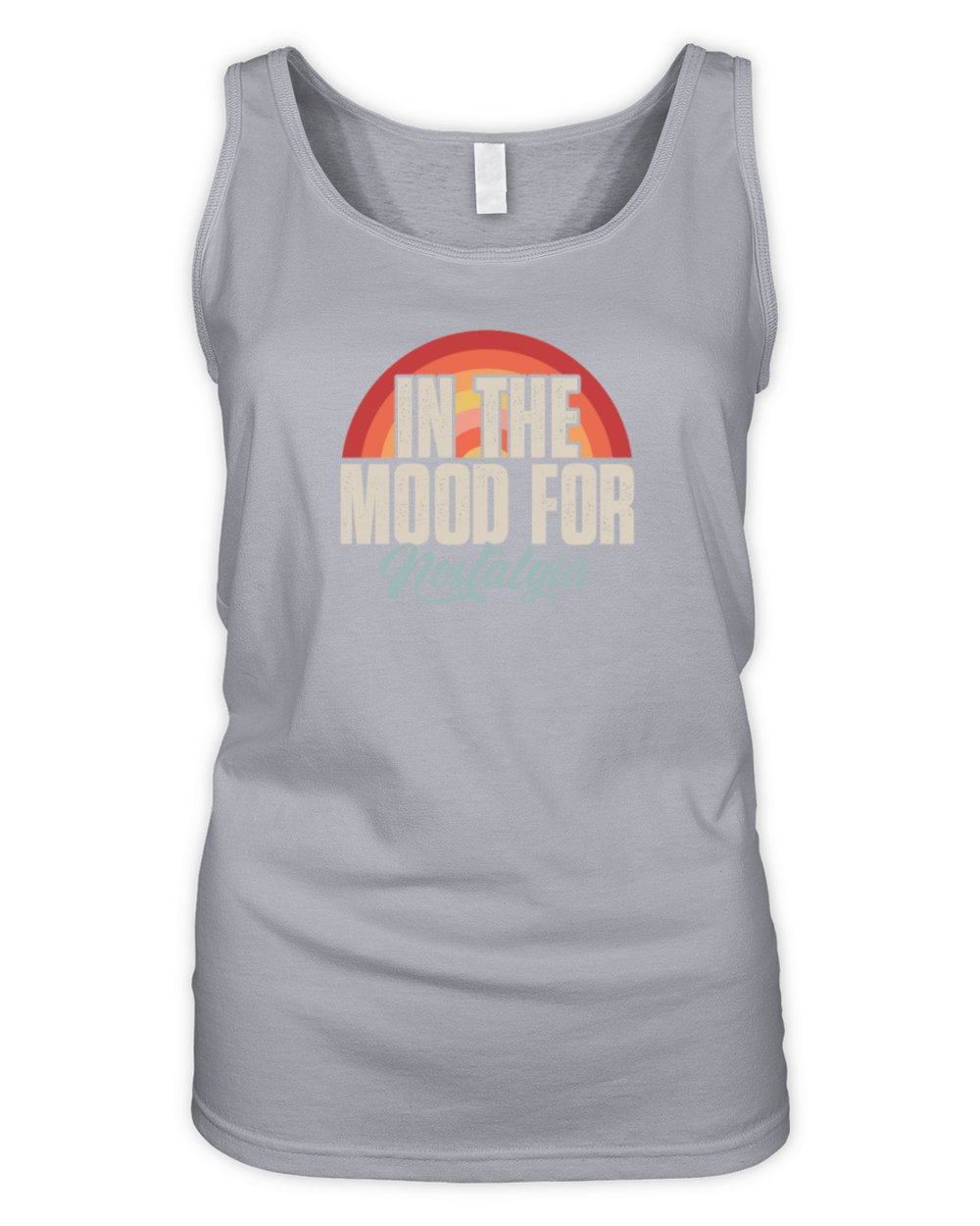 In the Mood for Nostalgia Vintage 80s 90s Retro Organic Women's Tank Top