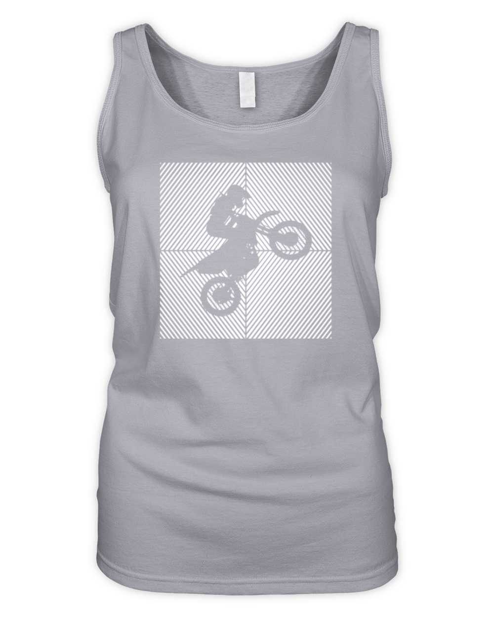 Motorcycle Pit-bike Biker Vintage Pitbike Organic Women's Tank Top