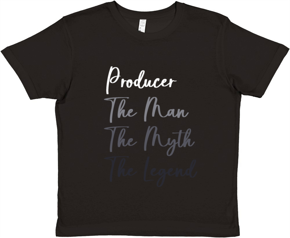 Vintage Music Producer The Man The Myth The Legend Premium Kids Crewneck T-shirt