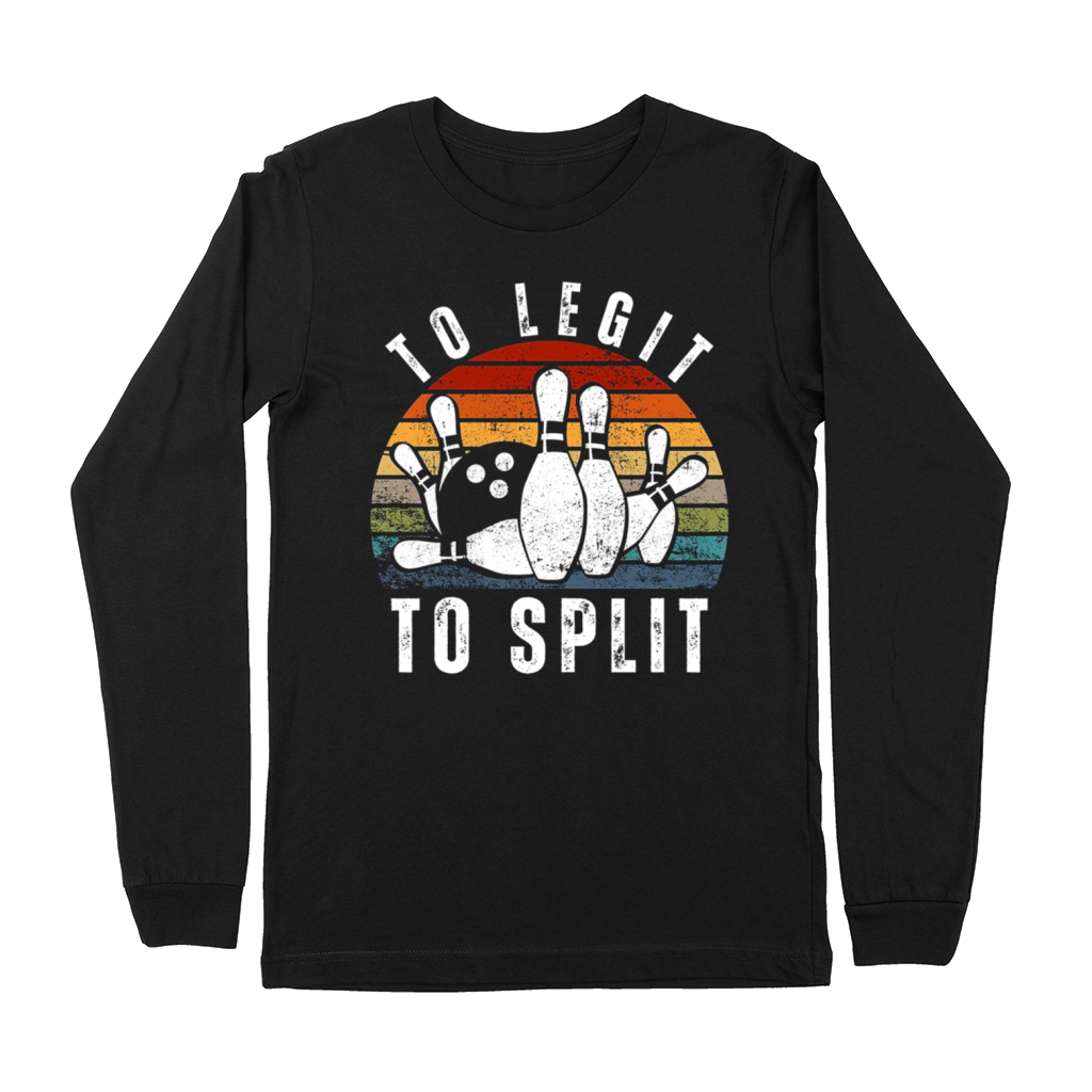 vintage too legit to split t shirt Premium Long Sleeve