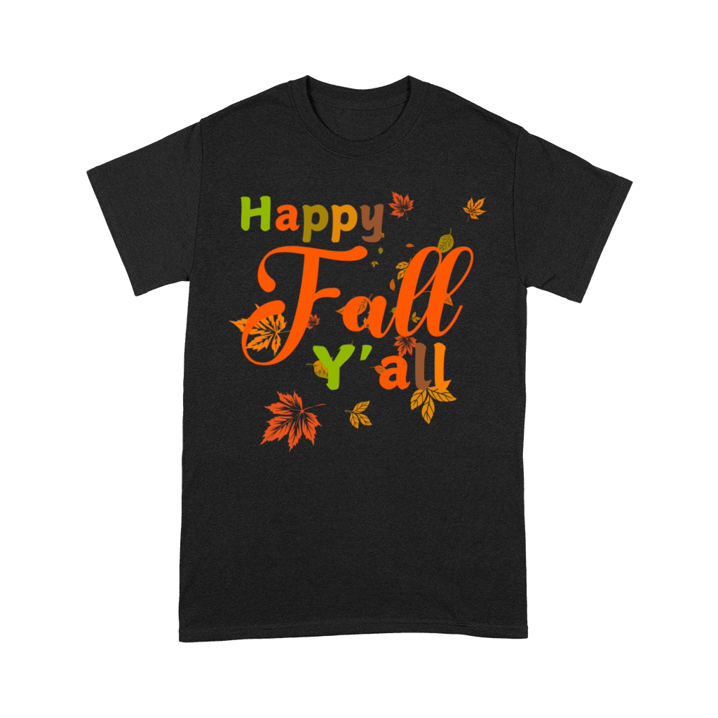 Colorful Happy Fall Yall Premium T-shirt