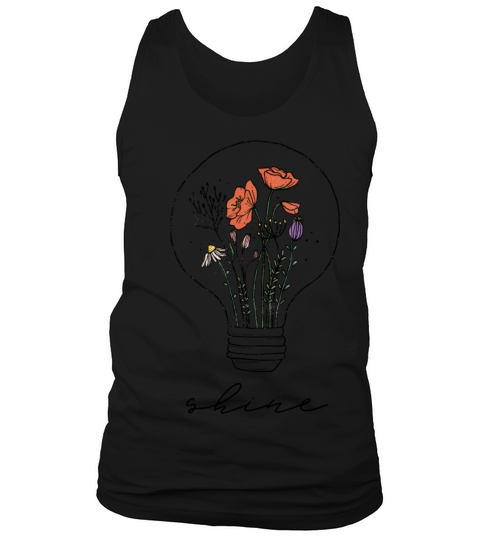 Wildflowers Retro Vintage Shine Tank Top Unisex