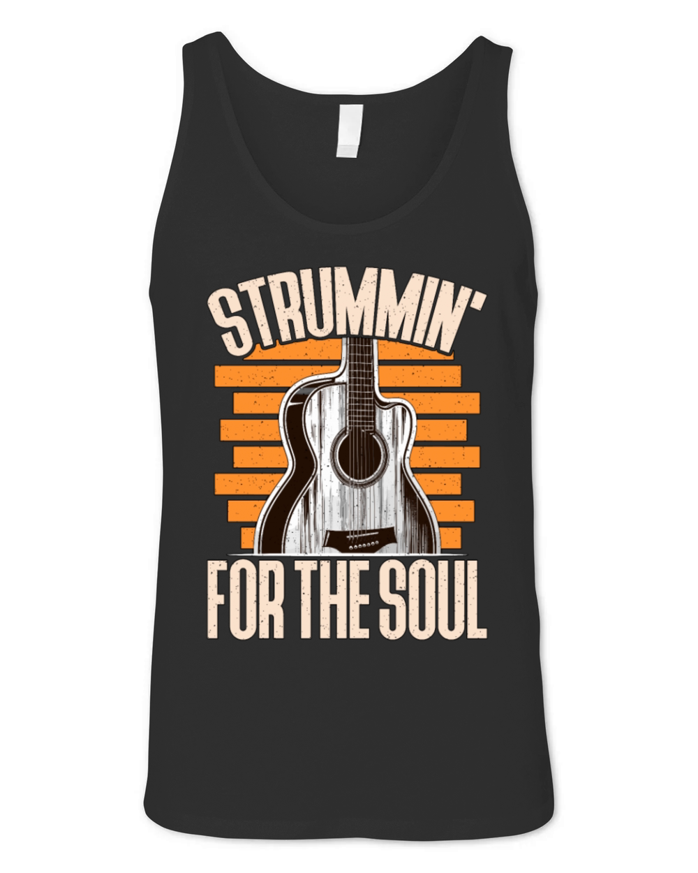 Bluegrass Music Strummin Unisex Jersey Tank