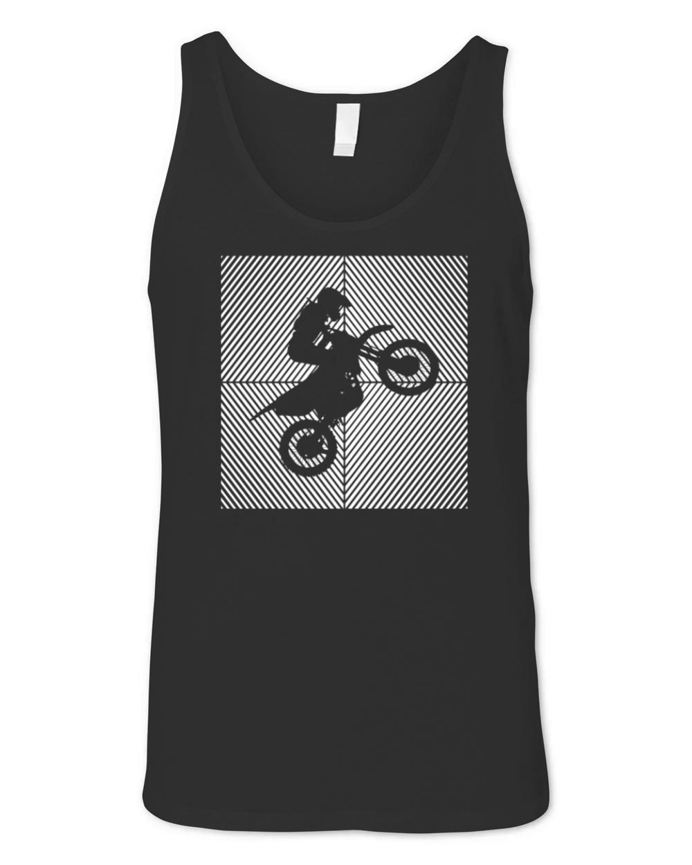 Motorcycle Pit-bike Biker Vintage Pitbike Unisex Jersey Tank