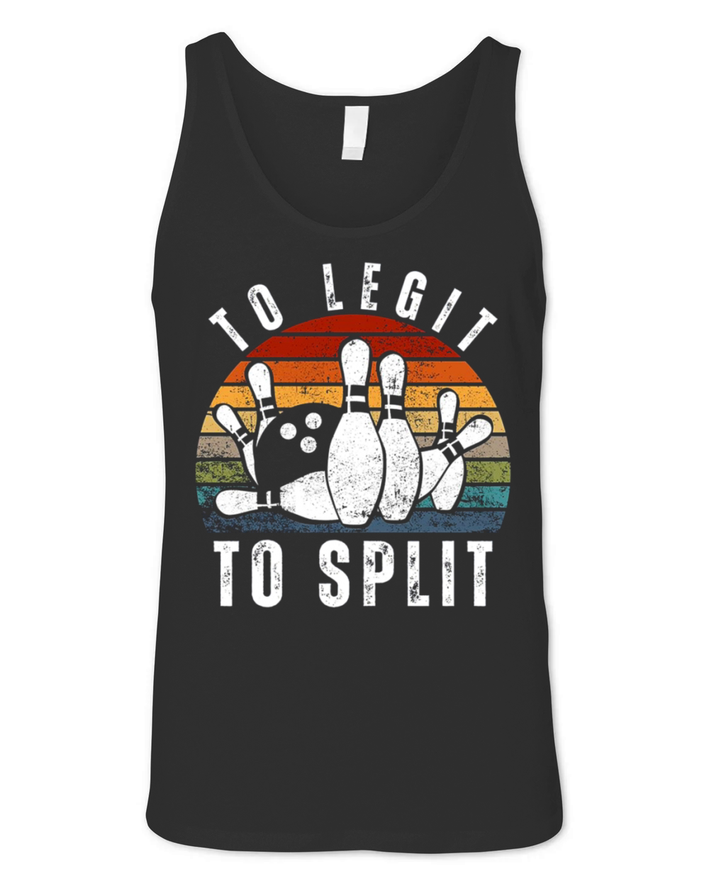vintage too legit to split t shirt Unisex Jersey Tank