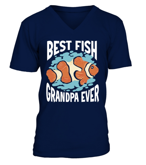 Aquarium Fish Tank Aquarist V-Neck T-shirt