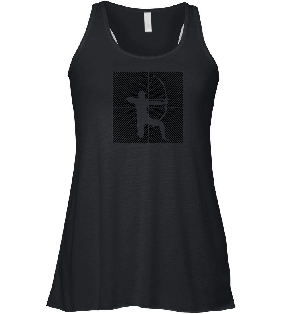 Archer Arrow and bow sports Archery Women's Flowy Tank Top