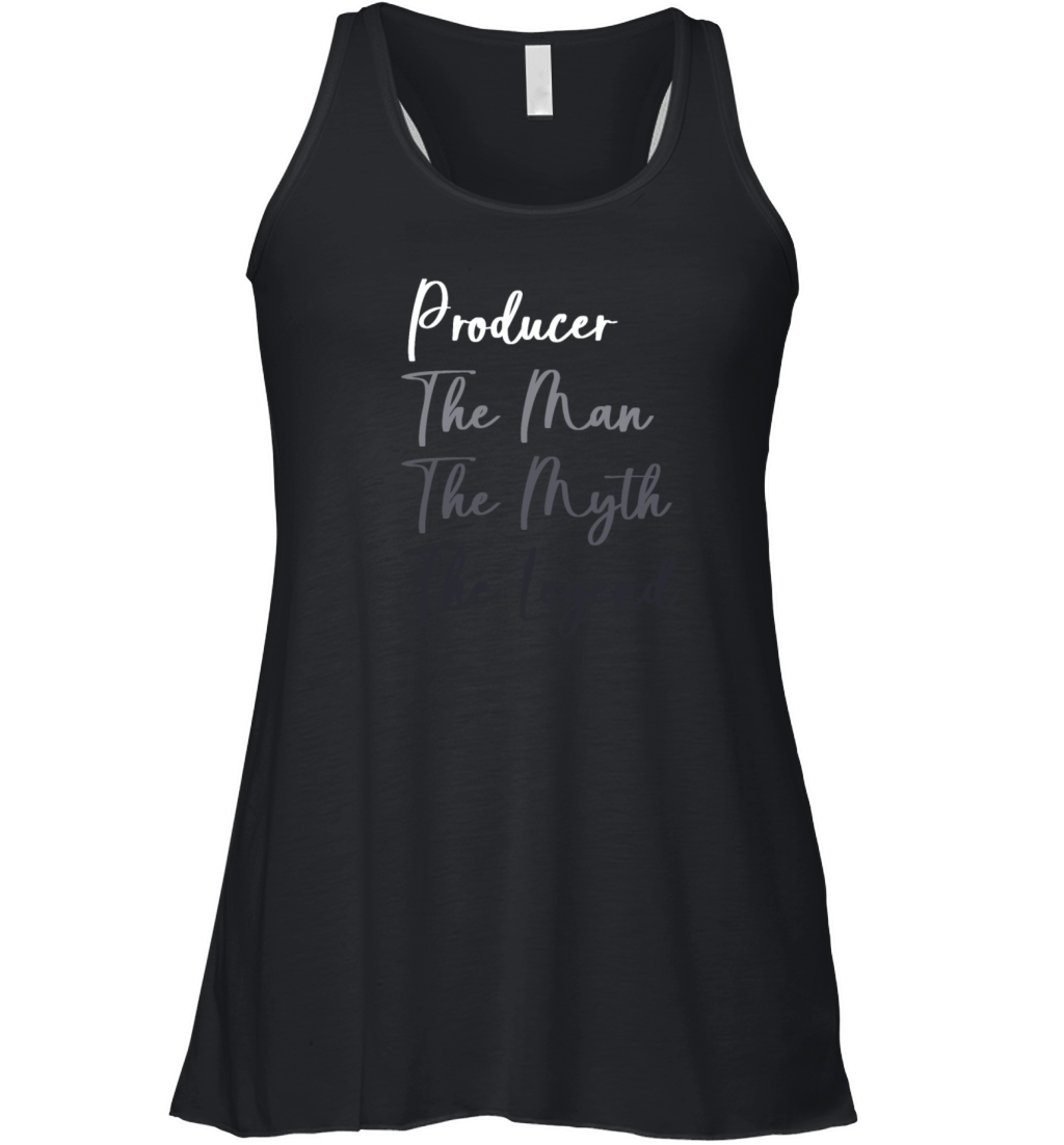 Vintage Music Producer The Man The Myth The Legend Women's Flowy Tank Top