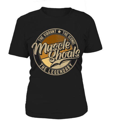 Muscle Shoals AL Alabama Vintage Distressed Women's T-Shirt