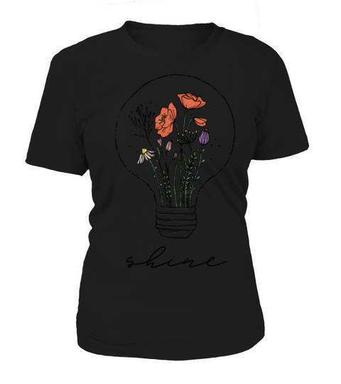 Wildflowers Retro Vintage Shine Women's T-Shirt