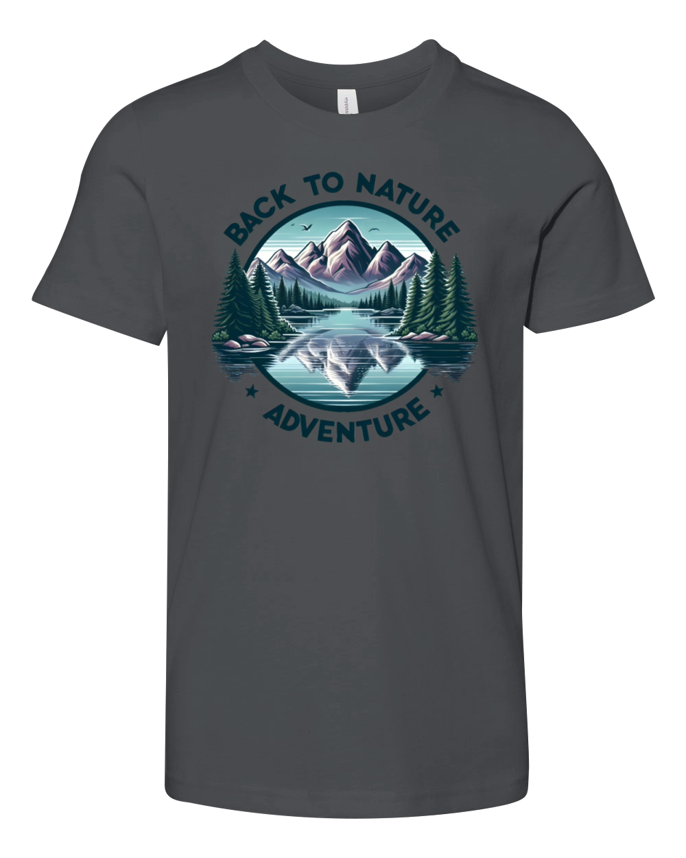 Back to Nature adventure Youth Unisex Jersey Tee