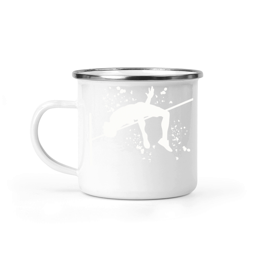 High Jumper High Jumping High Jump Camping Mug