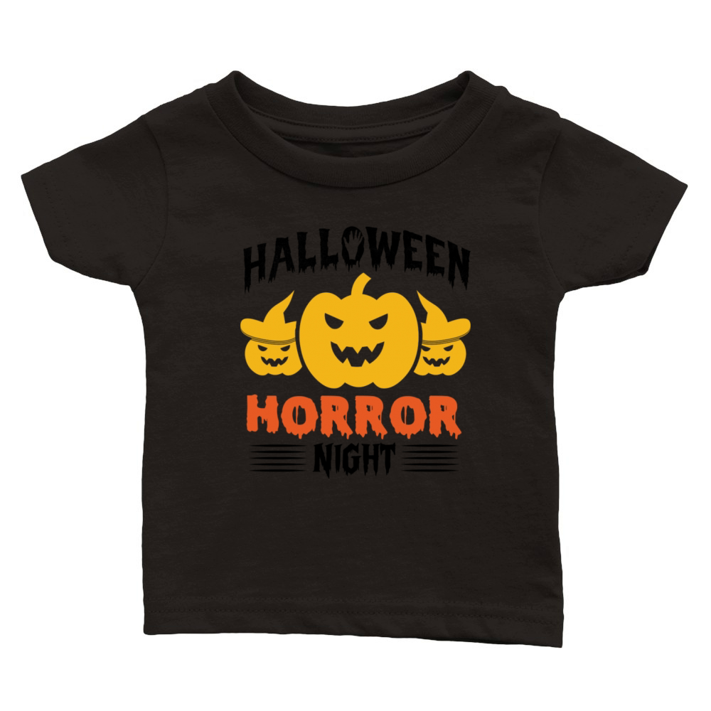 HALLOWEEN HORROR NIGHT Classic Baby Crewneck T-shirt