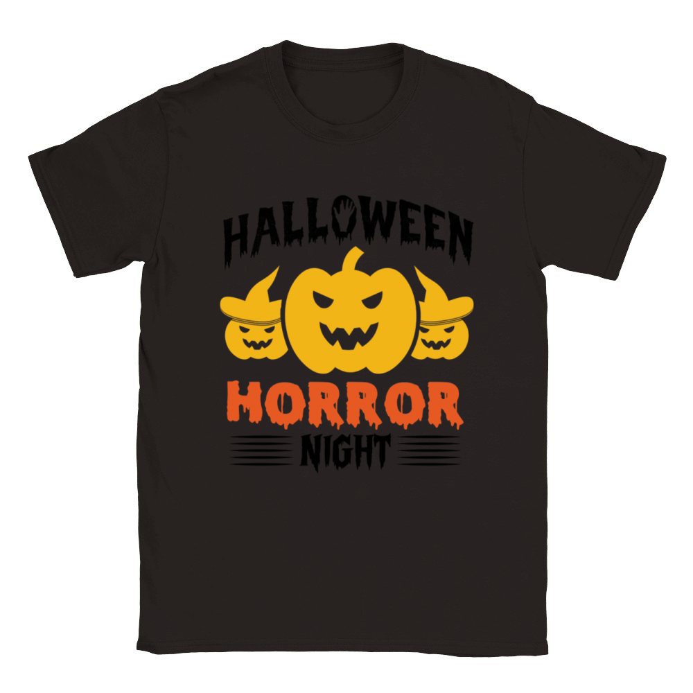 HALLOWEEN HORROR NIGHT Classic Kids Crewneck T-shirt